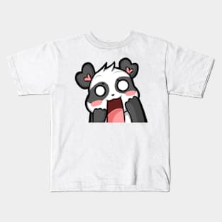 Surprised Panda Kids T-Shirt